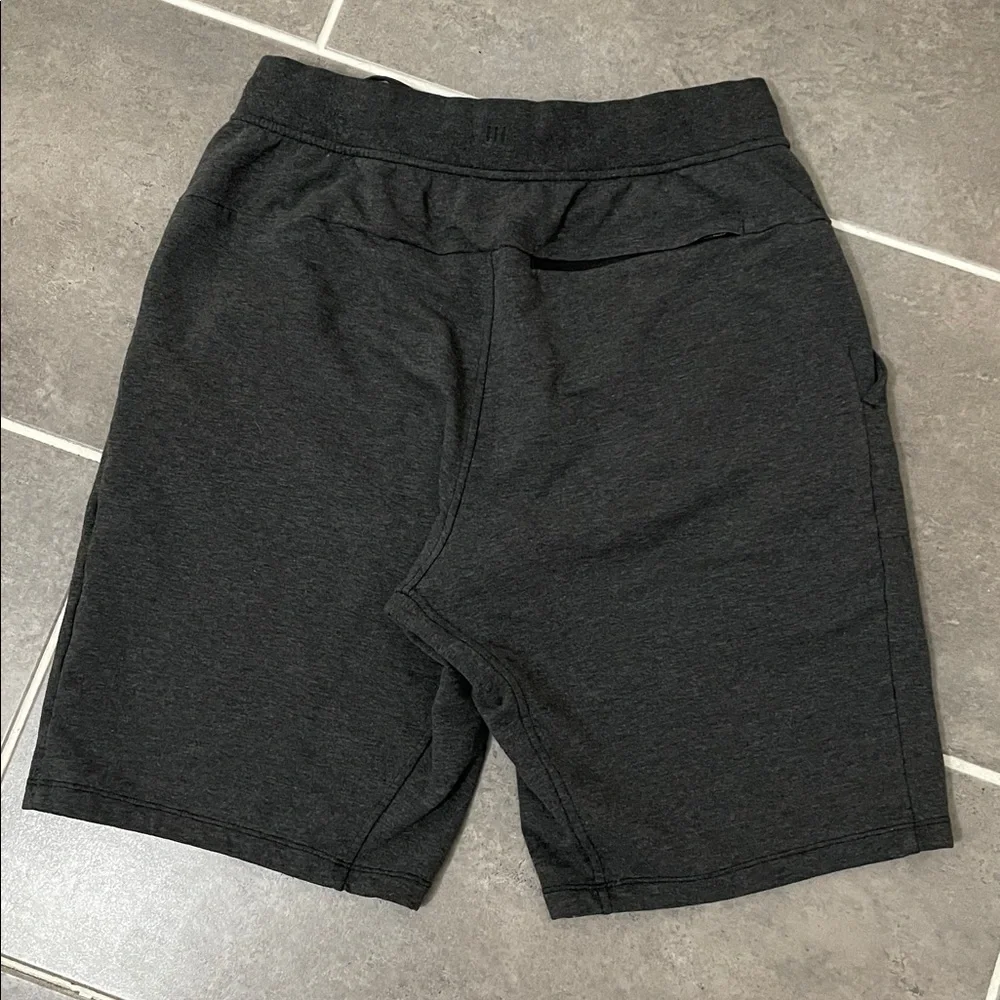 Lululemon City Sweat Short *9” size Medium Heathered Black